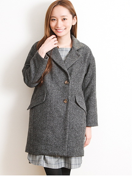 14W HARISSチェスターコート