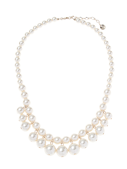 2段パールネックレス