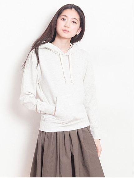 <サイズコンシェルジュ>ウラケプルオーバーパーカー