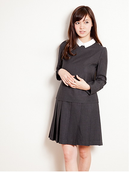 <サイズコンシェルジュ>ローウエストプリーツワンピース