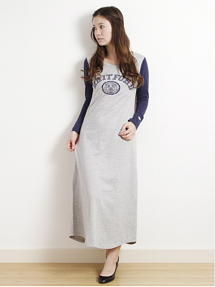 W Champion マキシワンピース