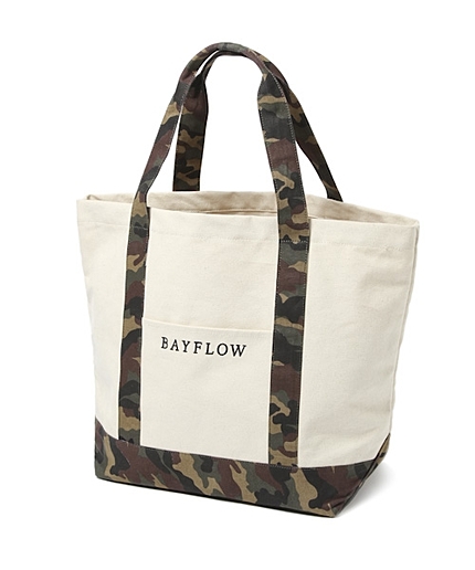 カモフラロゴトート　 WEB限定ＬＬ-size