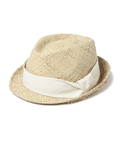 生地リボンハット