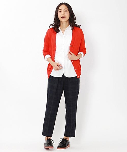 Ｃビスシルク１２ＧＶカーディガン