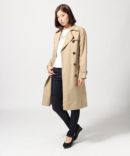 ロングトレンチコート