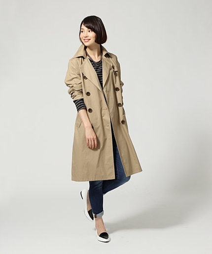 ロングトレンチコート