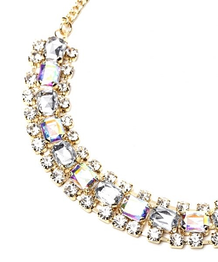 ビジューネックレス