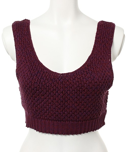 ニットビスチェ