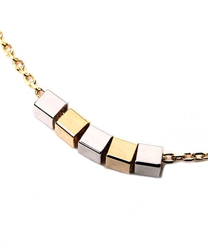 キューブプチネックレス/mikoa