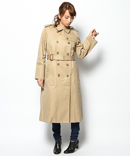 ギャバジントレンチコート