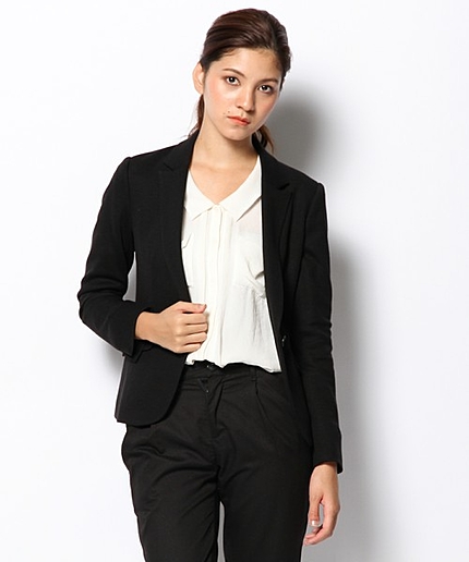 ウールキュプラジャージージャケット