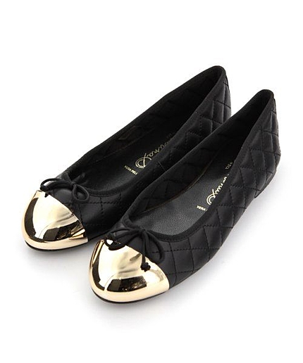 【SKA】キルティングバレエシューズ