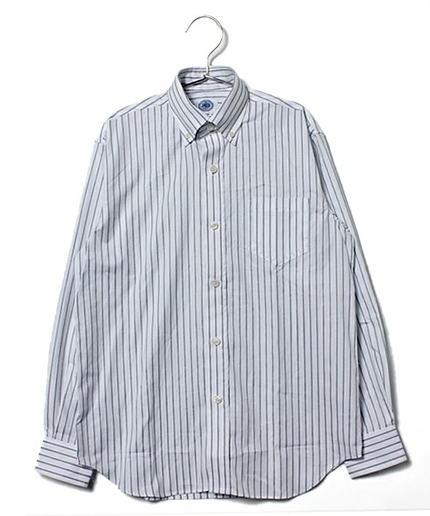 【SCHOOL】Wストライプシャツ