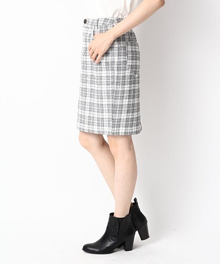 ＭＹスカートチェック＊ストライプタイト