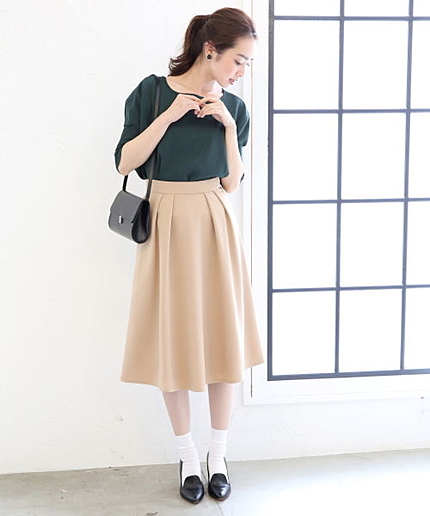 【WEB限定プライス】ＪＺミッドカーフジップスカート