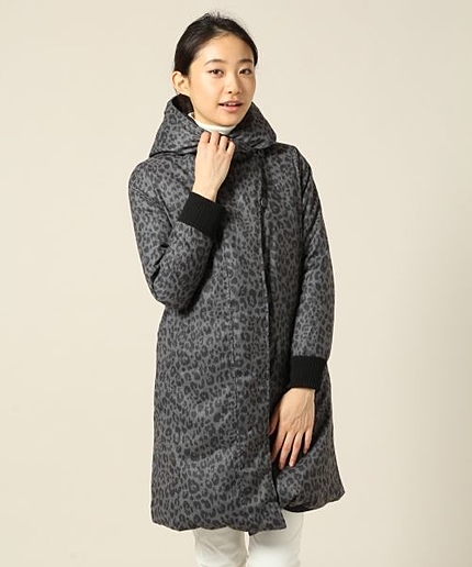 リバーシブルロングダウン