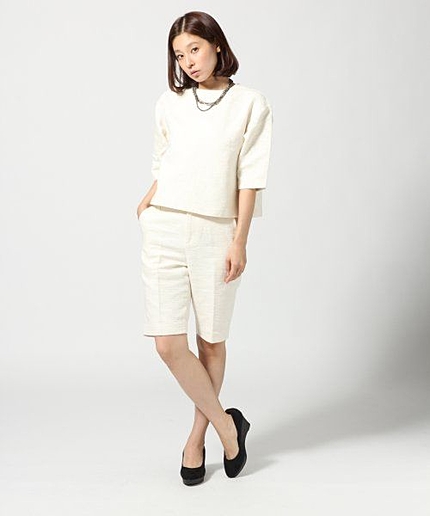 ジャガードバミューダパンツ