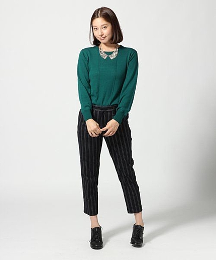 ＴＲＰＵガラテーパードパンツ