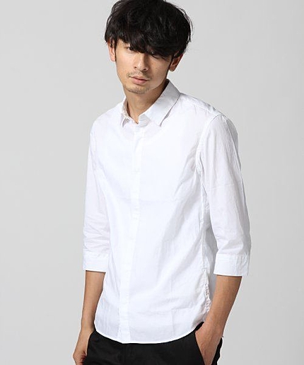 ブロードレギュラー7分ショートスリーブシャツ