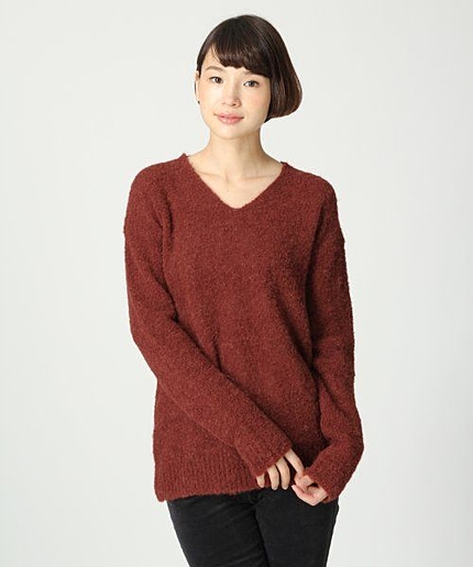 3ＧブークレＶネックプルオーバー