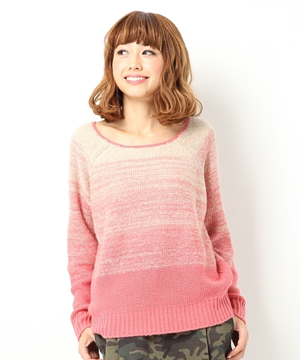 ７Ｇグラデーションニット