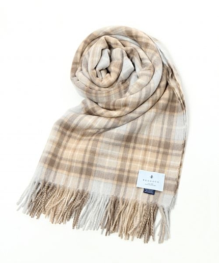 【ALEX BEGG】チェックマフラー