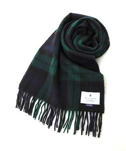 【ALX BEGG】チェックマフラー2