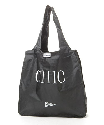 【Rume-tote】ナイロンロゴトートBAG
