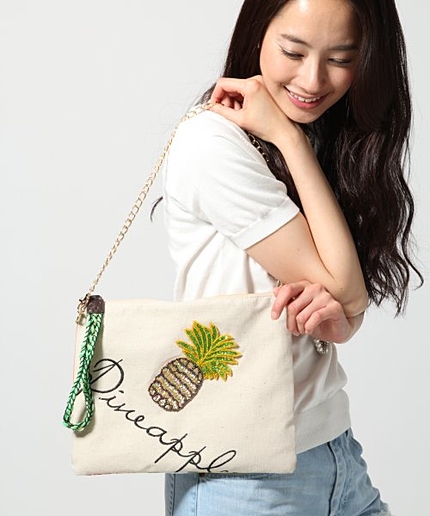 ポップスパンクラッチショルダーバッグ