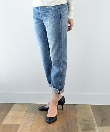 <別注>【FIRE SERVICE × SQUOVAL】デニムボーイフレンド