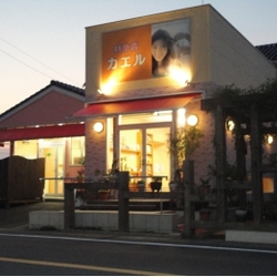 美容室　カエル