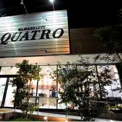 HAIR & BEAUTY　ＱＵＡＴＲＯ　赤塚店 水戸