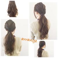 【ゴム2つでできる♪】簡単可愛いアレンジスタイル♪解説つき☆