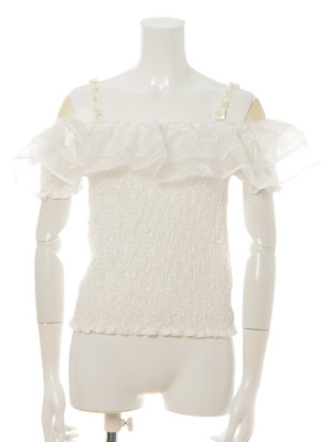 WPオーガンシャーリングトップス