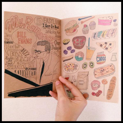 ZINE 『my idea note』