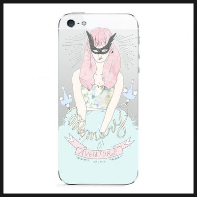 "AVENTURE" i Phoneケース(クリア)iPhone 5/5S