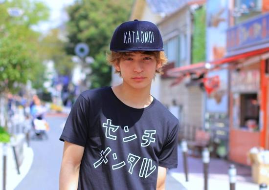 KATAOMOIキャップ