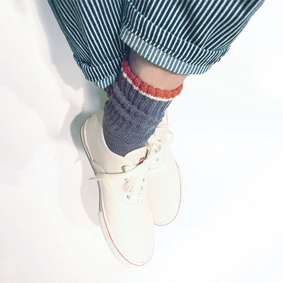 メンズ デニム風ソックス