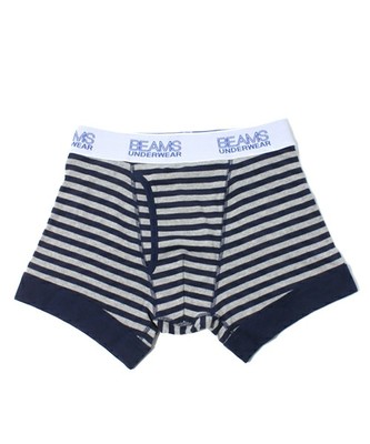 BEAMS / 太ボーダー ボクサーパンツ