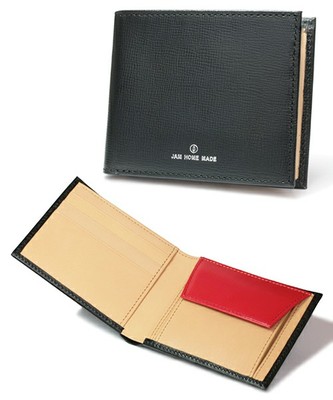 "ORIGAWA" MEDIUM WALLET -RED-