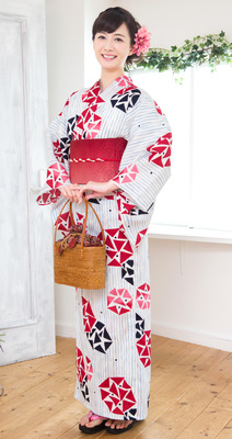 浴衣+小袋帯の2点set