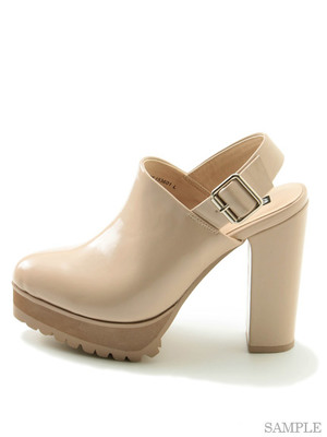 snidel バッグストラップシューズ