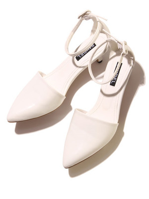 snidel (スナイデル)  ポインテッドローヒールパンプス