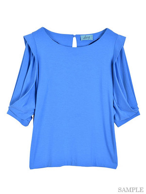 deicy ボリュームスリーブカットトップス