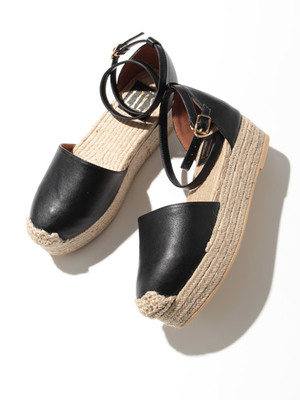 Wストラップエスパドリーユ