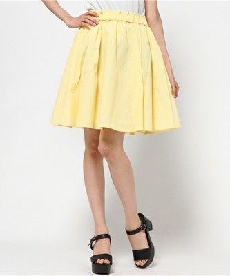 *ムジギャザースカート