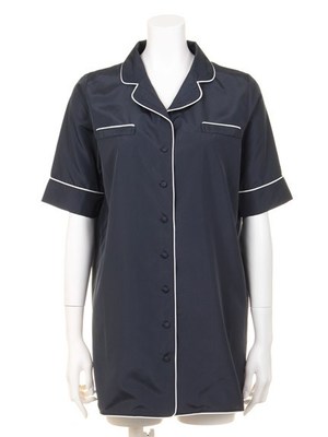 パイピングパジャマシャツ