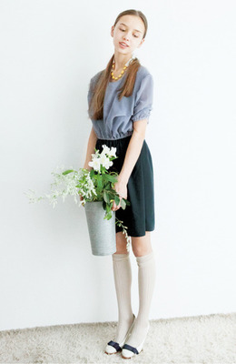 pilvee　水面のようにゆらめくふわとろ異素材ワンピースの会