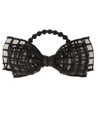 シャドーチェックリボンポニー