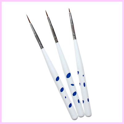  極細ネイルアートブラシ3本セット  